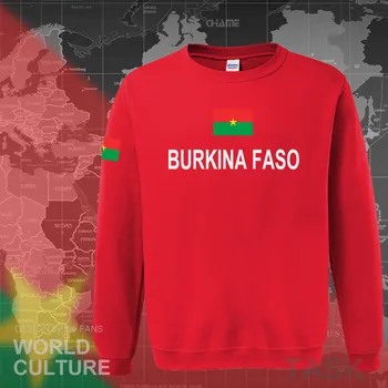 Burkina Faso hoodie vyrų palaidinukė prakaito naujas hip-hop streetwear tracksuit tautos futbolininkas, sporto šalyje 2017 ĮBP Burkinabe