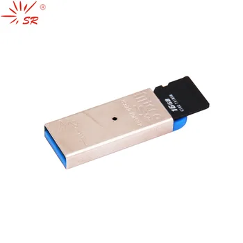 SR USB Kortelių Skaitytuvas T-Flash Atminties Kortelė MicroSD Kortelės Adapteris, Iki 64GB