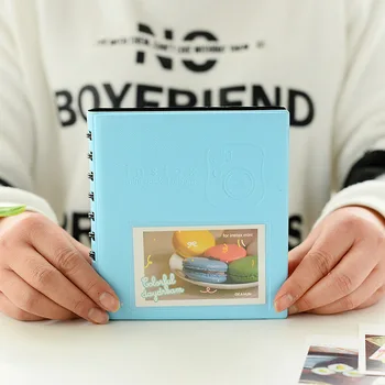 68Pockets Mini Momentinių Polaroid Foto Albumo Nuotrauką Atveju Fujifilm Instax Mini Kino 7s 8 25 50s 90 instax mini Polaroid albumas