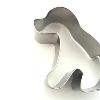 AMW 3D Animacinių filmų Šuo Cookie Cutter Nerūdijančio Plieno Kepimo Formą Virtuvės Kepimo Priedai