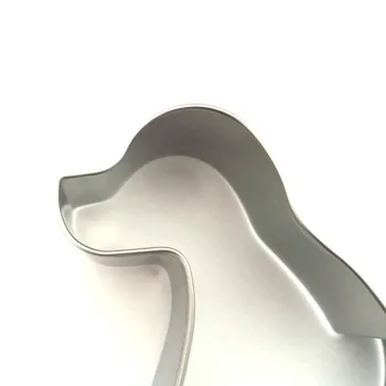 AMW 3D Animacinių filmų Šuo Cookie Cutter Nerūdijančio Plieno Kepimo Formą Virtuvės Kepimo Priedai