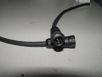Nemokamas Pristatymas! M14 vandeniui jungtis 3 pin užpakalis-tipo, LED Įrangos, atspari vandeniui elektros jungtis