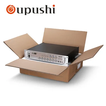 OUPUSHI USB-5.0 AP Aukštos kokybės 500w 4 kanalų stiprintuvas; Visuomeninio transliavimo sistemos stiprintuvas muzika fone