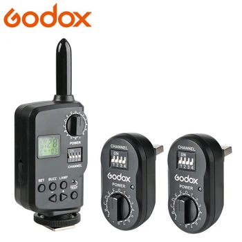 Godox FT-16 Belaidžio Galios Valdiklis Remote Flash Trigger su 2x FTR-16 Imtuvas Godox Witstro AD180 AD360 Flash Speedlite