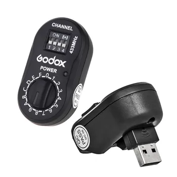 Godox FT-16 Belaidžio Galios Valdiklis Remote Flash Trigger su 2x FTR-16 Imtuvas Godox Witstro AD180 AD360 Flash Speedlite