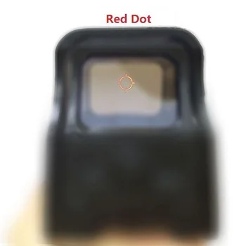 Holografinis 553 Taktinis Reflex Akyse Raudonas ir Žalias Taškas Reflex Akyse taikymo Sritis 20mm Geležinkelių Medžioklės