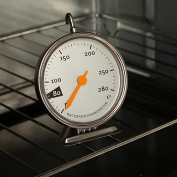Virtuvės Clocking Maisto Mėsos Temperatūra Atsistoti Dial Orkaitės Termometras, Manometras Gage virtuvės Reikmenys