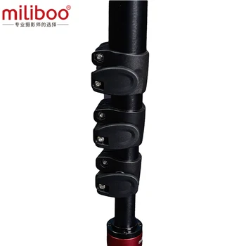 Miliboo MTT705A(be galvos) Nešiojamų Aliuminio Monopodzie Profesionalių vaizdo Kamera/Video/Camera/DSLR, Trikojį Stovą