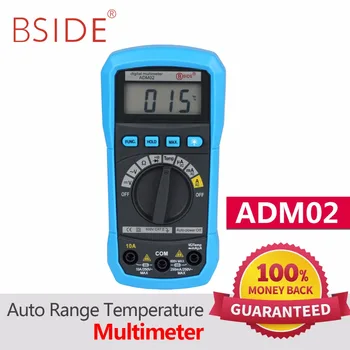 BSIDE Skaitmeninis Multimetras ADM01/ADM02 Daugiafunkcį AC/DC Įtampa Srovės Atsparumas Temperatūrai Talpą, Testeris