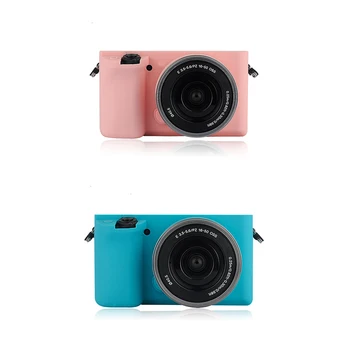 Multi-color TPU Minkšto Silikono Gumos Fotoaparato korpuso Dangtelį Atveju Maišelis Odos apsauga nuo dulkių Apsaugos Sony ILCE-6000L A6000 16-50mm Krepšiai